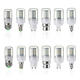 Dimmable 4W E27 E14 E12 G9 GU10 B22 4014 SMD LED Corn Light Bulb Lamp AC220V
