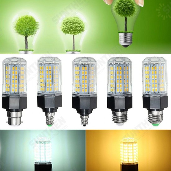 Dimmable E27 E14 B22 E26 E12 10W SMD5730 LED Corn Light Lamp Bulb AC110-265V