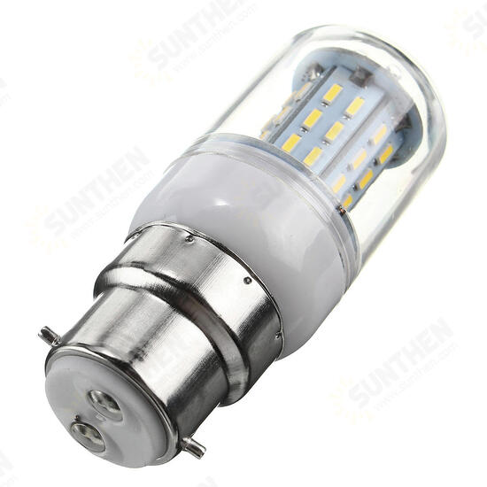 Dimmable E27 E14 E12 B22 GU10 G9 SMD4014 4W LED Corn Bulb Light Lamp AC110V