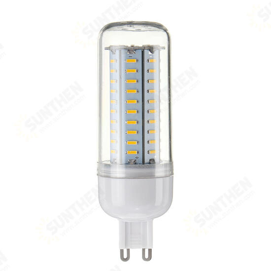 Dimmable E27 E14 E12 G9 GU10 B22 6W SMD4014 LED Corn Bulb Chandelier Light AC220V