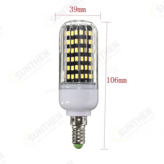 E14 B22 E27 11W LED 2835 SMD Warm White / White Cover Corn Light Lamp Bulb Non-Dimmable AC 220V