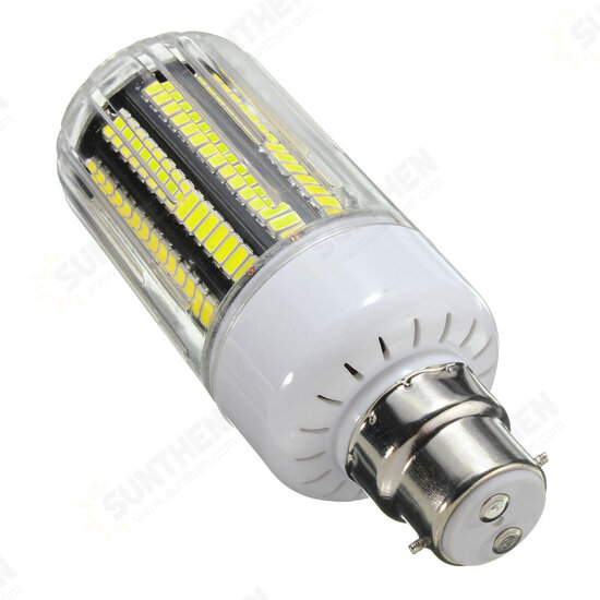 E14 E12 B22 E27 LED 15W 170 SMD 5730 Warm White Whit Fire Cover Corn LED Bulb Light AC220V