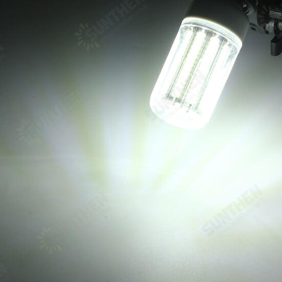 E14 E12 B22 E27 LED 15W 170 SMD 5730 Warm White Whit Fire Cover Corn LED Bulb Light AC220V