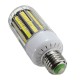 E14 E12 B22 E27 LED 15W 170 SMD 5730 Warm White Whit Fire Cover Corn LED Bulb Light AC220V