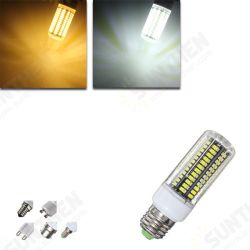 E14 E12 B22 GU10 G9 E27 LED 9W 105 SMD 5730 Warm White White Fire Cover Corn LED Bulb Light AC220V E14 E12 B22 GU10 G9 E27 LED 9W 105 SMD 5730 Warm White White Fire Cover Corn LED Bulb Light AC220V