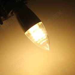 E14 E12 E27 7W 470LM 60 SMD 3014 LED White Warm White Glass Candle Bulb Light Non-Dimmable AC85-265V E14 E12 E27 7W 470LM 60 SMD 3014 LED White Warm White Glass Candle Bulb Light Non-Dimmable AC85-265V