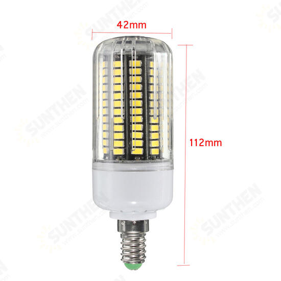 E14 E27 B22 10W 136 SMD 5733 1500LM LED Cover Corn Light Lamp Bulb AC 110V