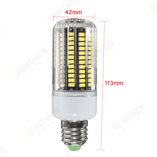 E14 E27 B22 10W 136 SMD 5733 1500LM LED Cover Corn Light Lamp Bulb AC 110V