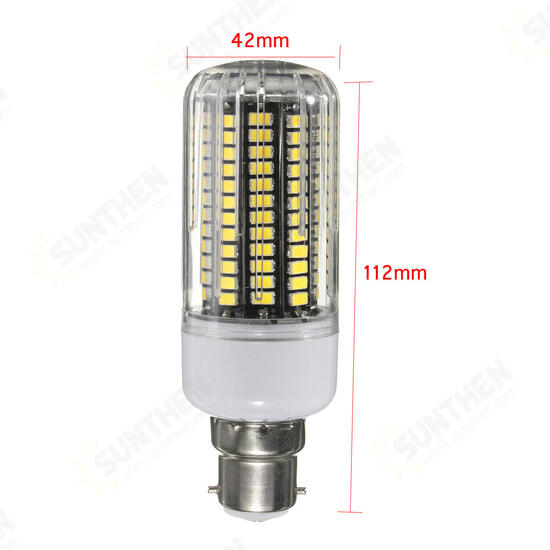 E14 E27 B22 10W 136 SMD 5733 1500LM LED Cover Corn Light Lamp Bulb AC 110V