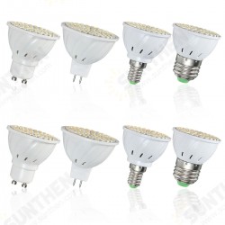 E14 E27 GU10 MR16 3.5W 72 SMD 3528 Pure White Warm White LED Spot Lightt Bulbs Lamps AC110V AC220V E14 E27 GU10 MR16 3.5W 72 SMD 3528 Pure White Warm White LED Spot Lightt Bulbs Lamps AC110V AC220V