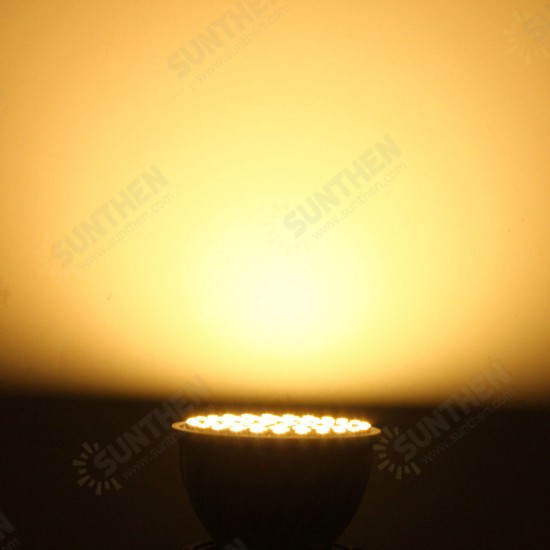 E14 E27 GU10 MR16 3.5W 72 SMD 3528 Pure White Warm White LED Spot Lightt Bulbs Lamps AC110V AC220V