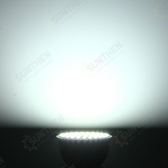 E14 E27 GU10 MR16 3.5W 72 SMD 3528 Pure White Warm White LED Spot Lightt Bulbs Lamps AC110V AC220V