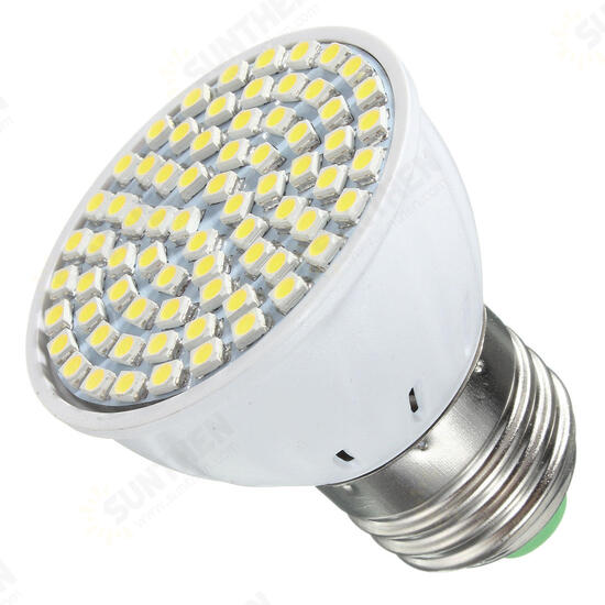 E14 E27 GU10 MR16 3.5W 72 SMD 3528 Pure White Warm White LED Spot Lightt Bulbs Lamps AC110V AC220V