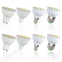 E14 E27 GU10 MR16 4W LED Bulbs SMD 5050 Pure White Warm White Spot Lightt Bulbs 320LM AC110 AC220V E14 E27 GU10 MR16 4W LED Bulbs SMD 5050 Pure White Warm White Spot Lightt Bulbs 320LM AC110 AC220V