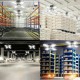 E26 E27 80W 100W E27 LED Bulb Four-Leaves Shop Garage Light Deformable Panels Ceiling High Bay Lamp AC85-265V