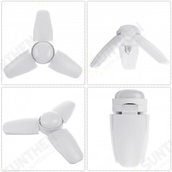 E26/E27 LED Foldable Garage Light 2/3 Leafs Deformable Ceiling Fixture Lights Shop Workshop Lamp E26/E27 LED Foldable Garage Light 2/3 Leafs Deformable Ceiling Fixture Lights Shop Workshop Lamp