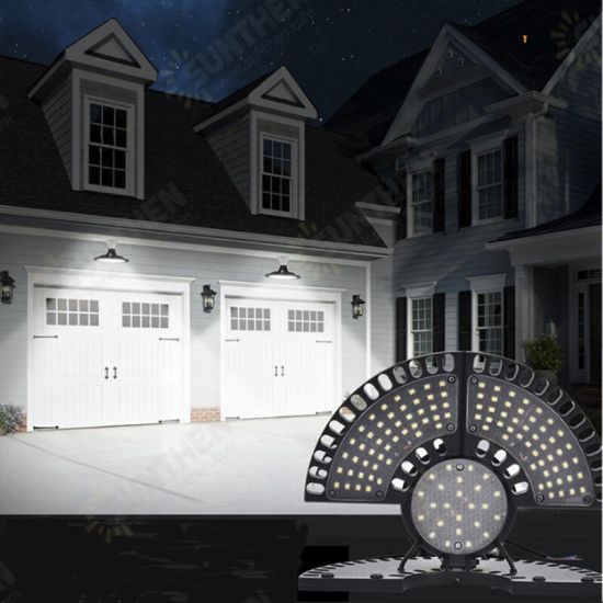 E27 100W Super Bright LED Garage Light Deformable Ceiling Lights Workshop Lamp 10000LM AC85-265V