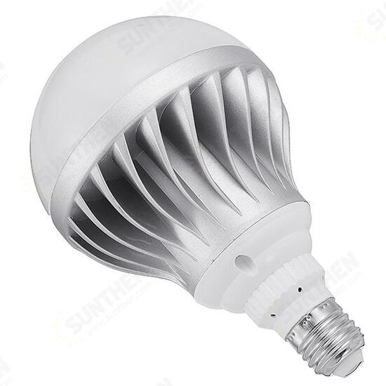 E27 15W 24W SMD5730 Pure White Silver Shell Aluminum LED Global Light Bulb AC85-265V E27 15W 24W SMD5730 Pure White Silver Shell Aluminum LED Global Light Bulb AC85-265V
