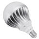 E27 15W 24W SMD5730 Pure White Silver Shell Aluminum LED Global Light Bulb AC85-265V E27 15W 24W SMD5730 Pure White Silver Shell Aluminum LED Global Light Bulb AC85-265V