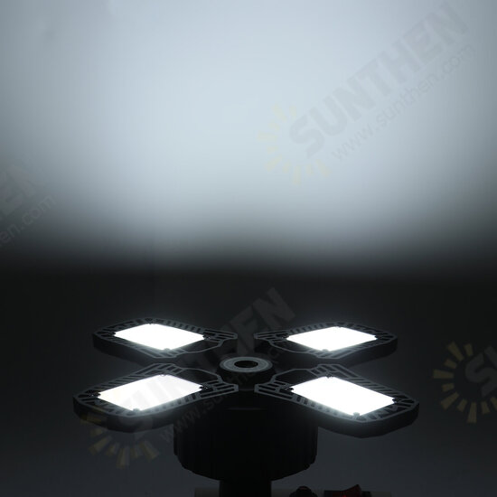 E27 210/280LED Foldable Garage Light bluetooth Music Lamp Workshop Storage Rooms