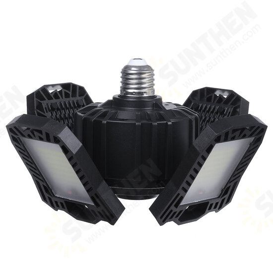 E27 210/280LED Foldable Garage Light bluetooth Music Lamp Workshop Storage Rooms