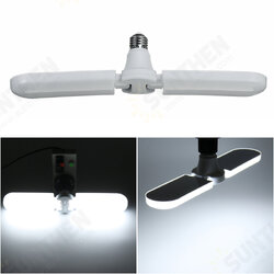 E27 2/3/4/5 Leaves Deformable LED Garage Light Bulb Adjustable Work Shop Ceiling Lamp AC220V E27 2/3/4/5 Leaves Deformable LED Garage Light Bulb Adjustable Work Shop Ceiling Lamp AC220V