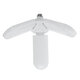 E27 2/3/4/5 Leaves Deformable LED Garage Light Bulb Adjustable Work Shop Ceiling Lamp AC220V