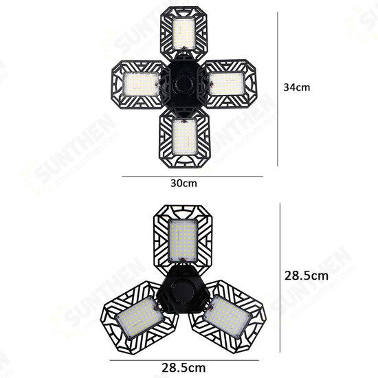 E27 25W 30W 40W LED Garage Light Bulb SMD2835 Deformable Ceiling Fixture Workshop Indoor Lamp AC85-265V E27 25W 30W 40W LED Garage Light Bulb SMD2835 Deformable Ceiling Fixture Workshop Indoor Lamp AC85-265V