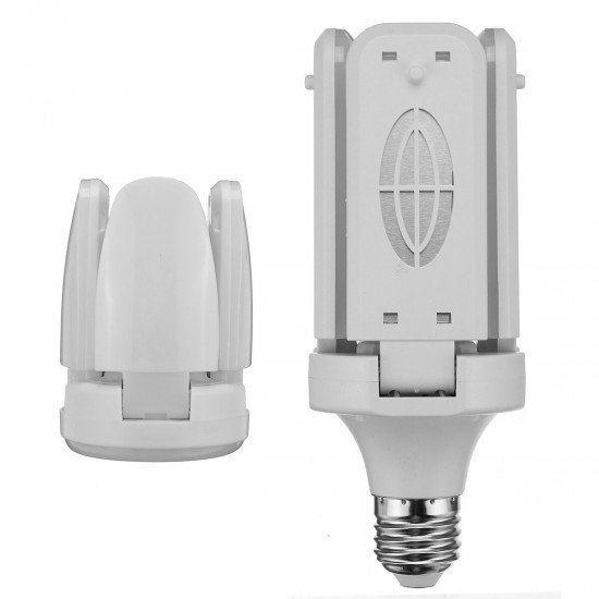 E27 2835 SMD 28W LED Garage Light Deformable Ceiling Lamp Fixture Workshop Bulb Home 85-265V