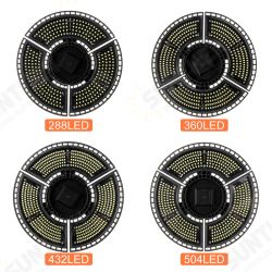 E27 288/360/432/504LED Garage Light Foldable Super Bright Ceiling High Bay Light E27 288/360/432/504LED Garage Light Foldable Super Bright Ceiling High Bay Light