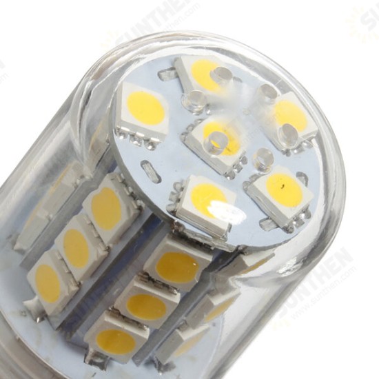 E27 3.2W 300LM Warm White 5050 30 SMD LED Corn Light Lamp Bulbs 220V