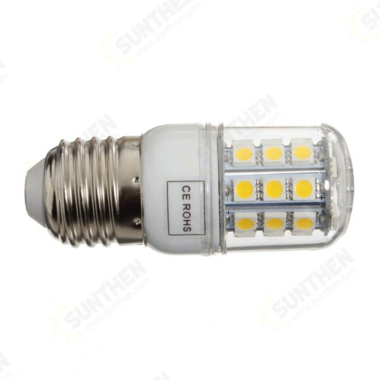 E27 3.2W 300LM Warm White 5050 30 SMD LED Corn Light Lamp Bulbs 220V