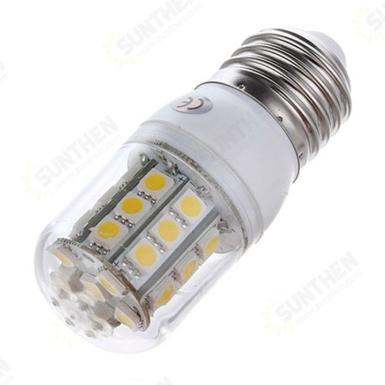 E27 3.2W 300LM Warm White 5050 30 SMD LED Corn Light Lamp Bulbs 220V