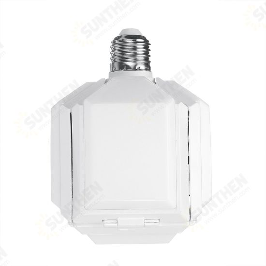 E27 35W Foldable LED Garage Light SMD2835 Deformable Square Four-Leaves Panels Ceiling Lamp AC165-265V E27 35W Foldable LED Garage Light SMD2835 Deformable Square Four-Leaves Panels Ceiling Lamp AC165-265V