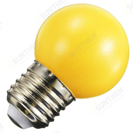E27 3W PE Frosted LED Globe Colorful White Red Green Blue Yellow Lamp AC110-240V E27 3W PE Frosted LED Globe Colorful White Red Green Blue Yellow Lamp AC110-240V
