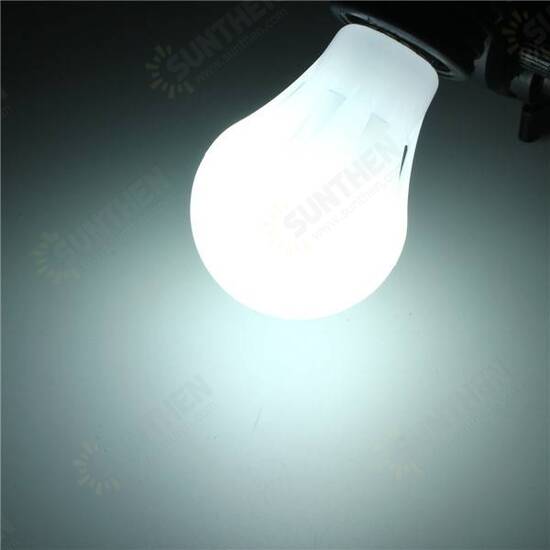 E27 4W COB Globe Light Bulb Warm White/White Non-dimmable 85-265V