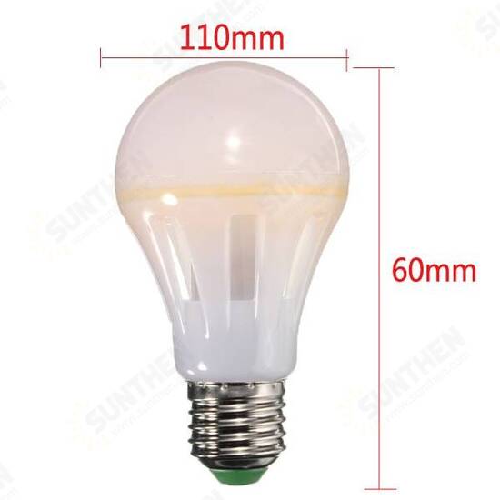 E27 4W COB Globe Light Bulb Warm White/White Non-dimmable 85-265V