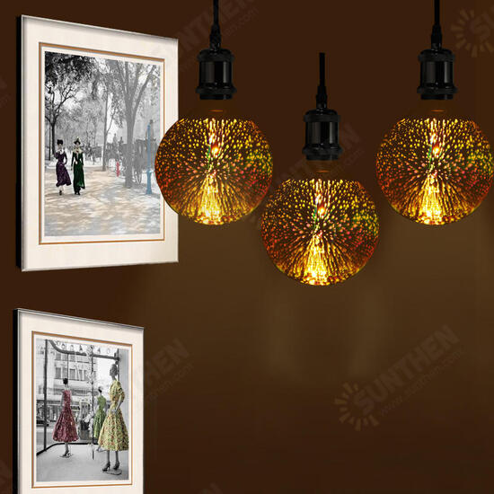 E27 4W G95 3D LED Retro Edison Decorative Lighting Lamp Bulb AC85-265V E27 4W G95 3D LED Retro Edison Decorative Lighting Lamp Bulb AC85-265V