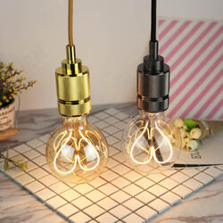 E27 4W G95 Dimmable Clear Gold Warm White Heart-Shaped Edison LED Light Bulb AC110-130V AC220-240V E27 4W G95 Dimmable Clear Gold Warm White Heart-Shaped Edison LED Light Bulb AC110-130V AC220-240V