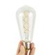 E27 4W ST64 Edison Dimmable Clear Gold Warm White Retro Edison LED Light Bulb AC110-130V AC220-240V