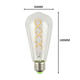 E27 4W ST64 Edison Dimmable Clear Gold Warm White Retro Edison LED Light Bulb AC110-130V AC220-240V