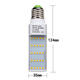 E27 5W 420-450LM White/Warm White 25 2835 SMD LED Plug Light 90-260V