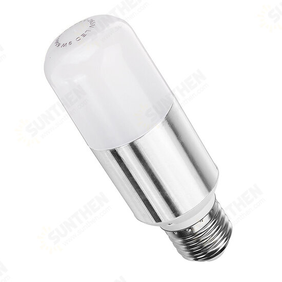 E27 5W 7W 9W No Flicker LED Constant Candle Light Bulb Chandelier Lighting AC220V