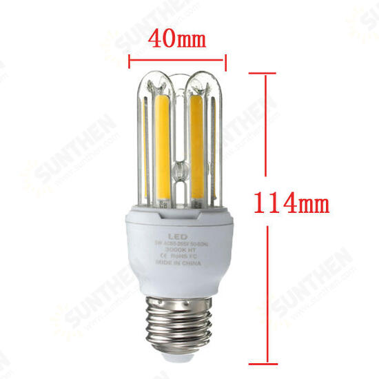 E27 5W COB Warm White /White Energy Saving Corn Light Bulb AC 85-265V E27 5W COB Warm White /White Energy Saving Corn Light Bulb AC 85-265V