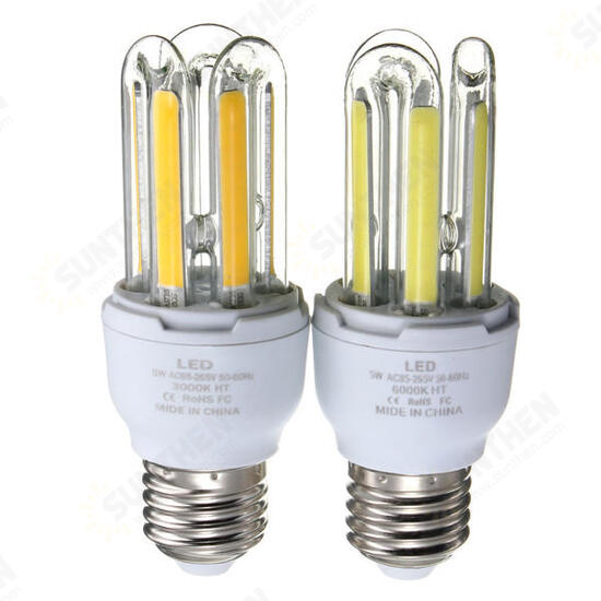 E27 5W COB Warm White /White Energy Saving Corn Light Bulb AC 85-265V E27 5W COB Warm White /White Energy Saving Corn Light Bulb AC 85-265V