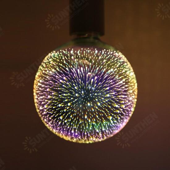 E27 5W SMD2835 LED Warm White 3D Decorative Edison Light Bulbs Holiday Party Lamp AC85-265V