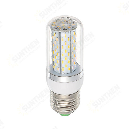 E27 5W SMD3014 120LEDs Warm White Pure White Corn Light Bulb AC85-265V