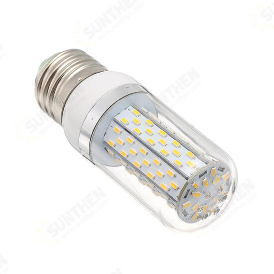 E27 5W SMD3014 120LEDs Warm White Pure White Corn Light Bulb AC85-265V