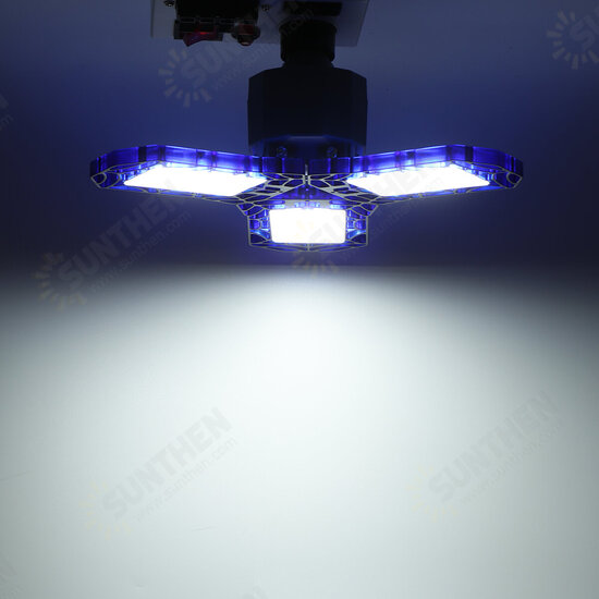 E27 60W Deformable LED Garage Light Foldable Ceiling Lighting High Bay Light Lamp AC85-265V E27 60W Deformable LED Garage Light Foldable Ceiling Lighting High Bay Light Lamp AC85-265V