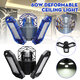 E27 60W Deformable LED Garage Light Foldable Ceiling Lighting High Bay Light Lamp AC85-265V E27 60W Deformable LED Garage Light Foldable Ceiling Lighting High Bay Light Lamp AC85-265V